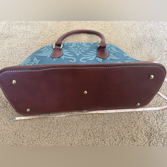 Genuine Leather Embossed Fratellini Made In Italy Bag - Picture 10 of 11